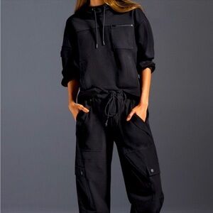 CAbi Black Hoodie Sweatshirt